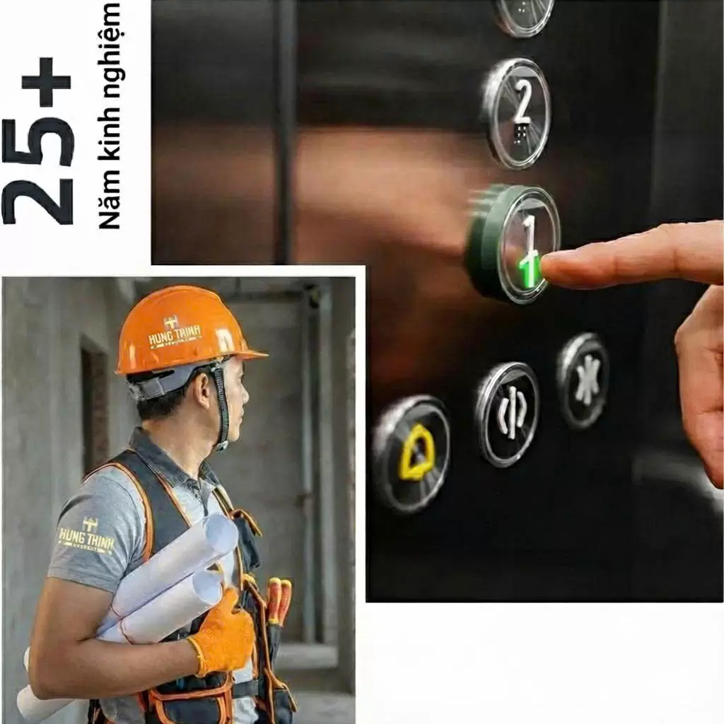 CÔNG TY TNHH SX TM DV KT<br class=“d-none d-sm-block”>THANG MÁY HƯNG THỊNH